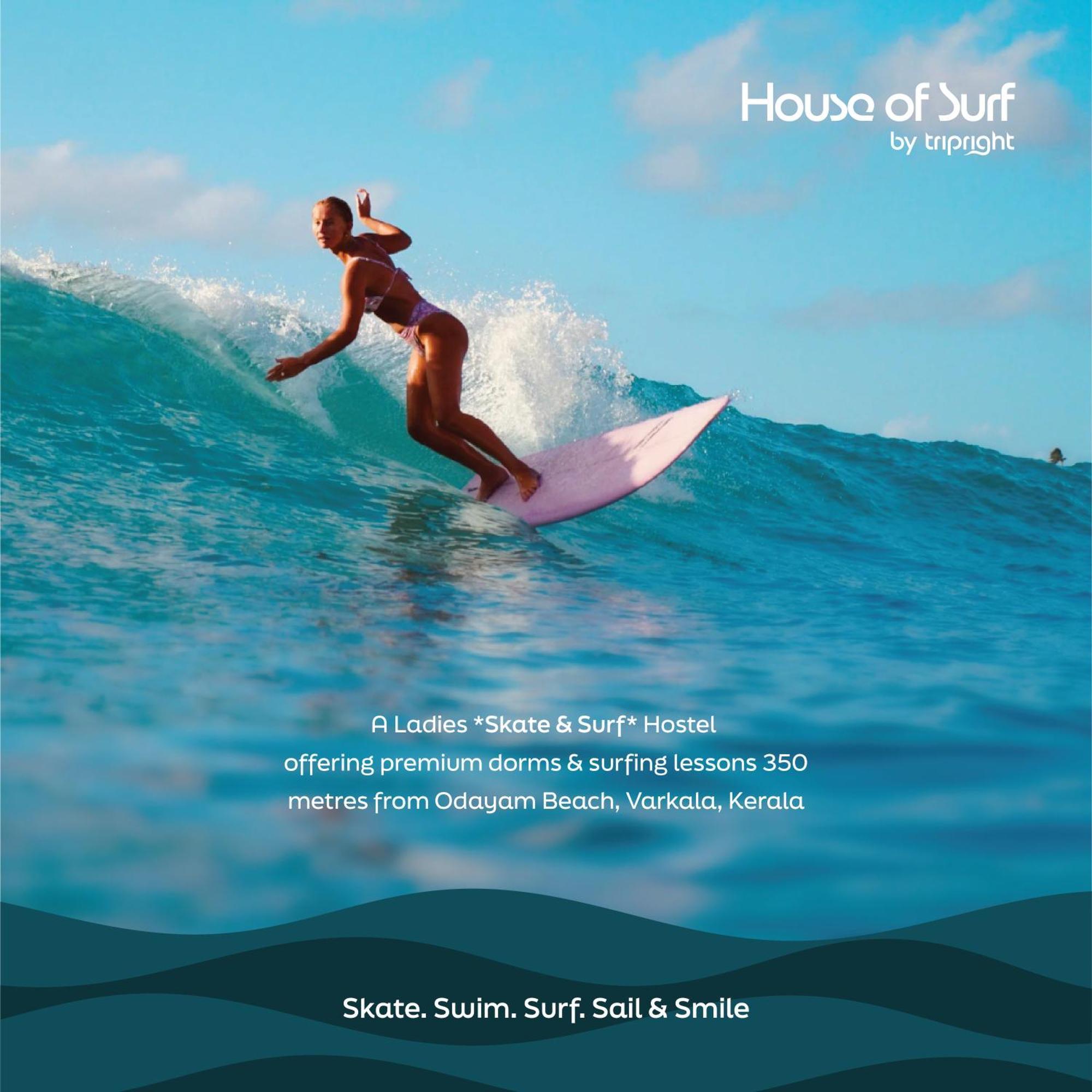House Of Surf Hostel For Women Varkala Eksteriør bilde